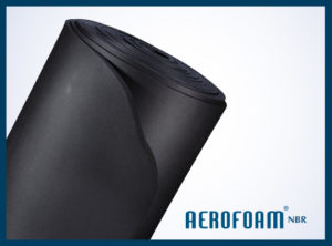 Aerofoam NBR rolls and sheets
