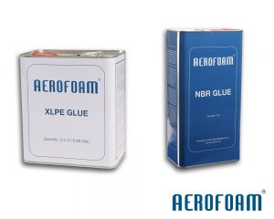 Aerofoam XLPE and NBR Glue