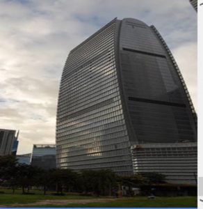 aerofoam financial center tower
